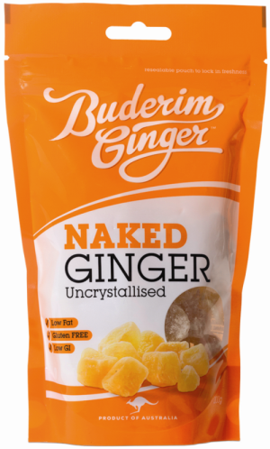 Buderim Ginger crystallises new pack format